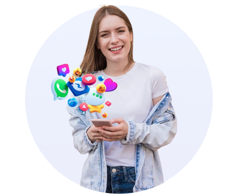 Afiliados trabajando